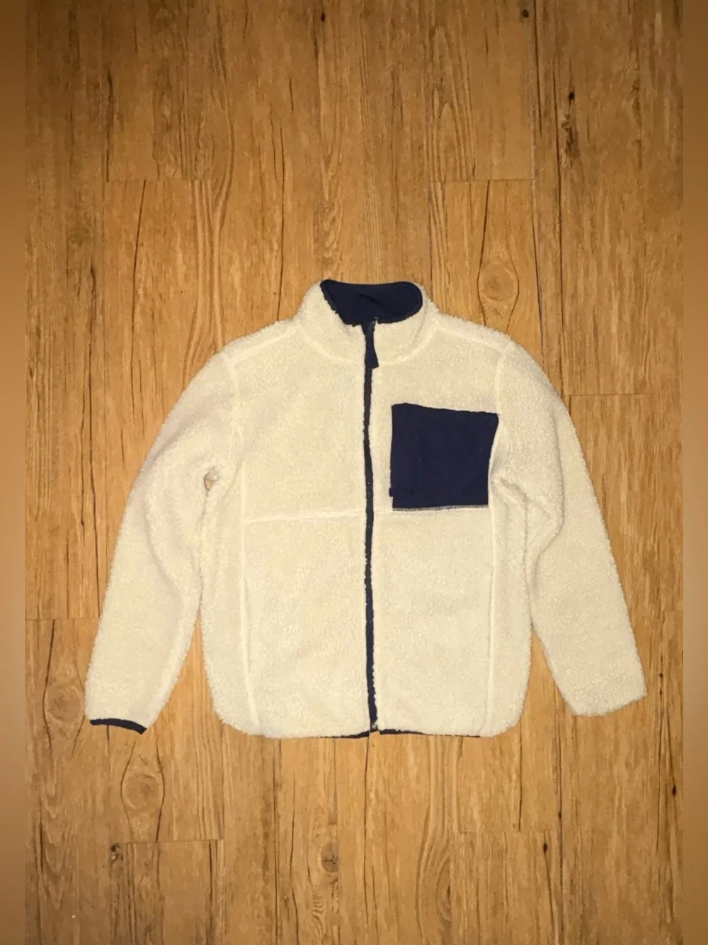 Boys Sherpa Zip up Jacket